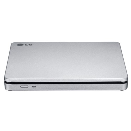 LG Electronics GP70NS50 USB 3.0 Compatible, Super-Multi Slot Loading Portable DVD+/-RW External Drive for PC Windows, Linux, Mac OS, Surface Pro 3&4, with M-DISC Support, Silver