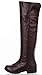 Men's Cosplay Boots Knee High Equestrian Riding Tall Boots Costume Shoes (9, brown)