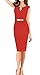 REPHYLLIS Women Sleeveless Business Working Cocktail Evening Party Pencil Dress