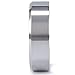 Manicar 5PCS Bisquette Saver for Bradley Smoker Upgrade Version Aluminum Wood Spacer Pucks BBQ (Silver)