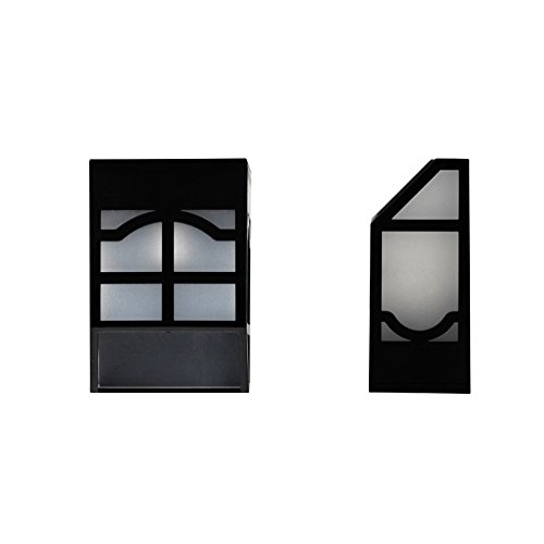OWSOO Solar Energy Lamp Outdoor Fence Lamps Garden Waterproof Landscape Courtyard Lights Street Stair Wall Colorful Light With Three-way Switch(OFF—CYCLE—LOCK)