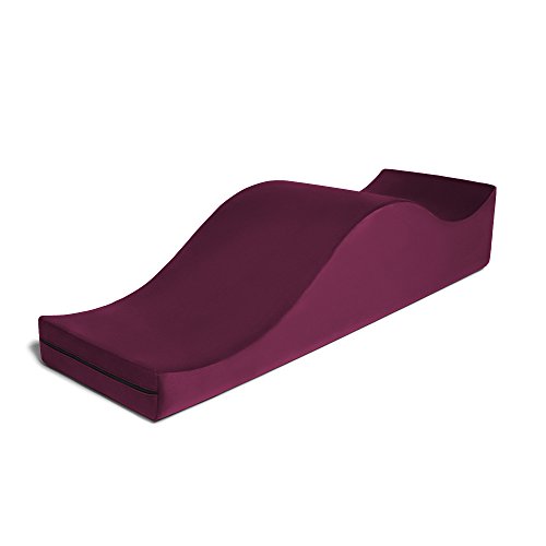 Liberator Equus Wave Lounge And Bedside Bench Liberator Equus Wave Convertible Lounge and Bedside Bench, Merlot