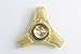 Brass EDC Spinner (3 Sided, Small)