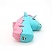 DBigness 2600mAh Blue Unicorn Cute Funny Cartoon PVC External Battery Portable Charger Backup Pack Power Bank for Smart Phone