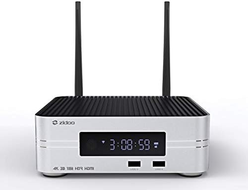 Zidoo Z10 Smart HD Hard Disk Player, 4K HDD Player, 2GB DDR + 16GB eMMC, Support HDMI, BT 4.1, Gigabit LAN, SATA 3.0, USB 3.0, WiFi, 3D, Remote Control, Multiple Sharing Protocols, Blu-ray Player