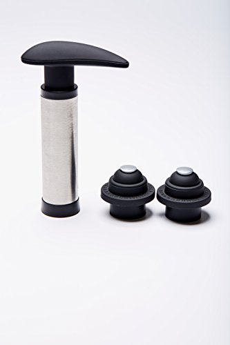 Stainless Steel Wine Stopper Crok Saver Preserver Champagne Liquor Beer Wine Bottle Stoppers Caps 2-Pack