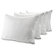 Guardmax Jersey Knitted Pillow Protector with Zipper Queen Size - 4 Pack - 100% Waterproof, Bed Bug Proof, Dust Mite Proof, & Hypoallergenic Pillow Covers - Premium Zippered Pillow Cases. (20 X 30)