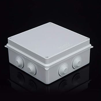 Sunnyglade Plastic Waterproof Dustproof Junction Box DIY Case Enclosure (5.9