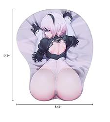Boo Ace 2B PP Anime Mouse Pads with Wrist Rest