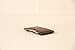 MEKU Men's Handmade Slim Leather Wallet Credit Card Holder Slim Wallet (Chocolate)