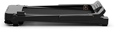Folding Compact Ultra-Thin Treadmill Machine with LED Display Screen Safety Key Portable Cardio Fitness Exercise Fat Burn Best for Walking Jogging Running at Home Gym and Office Space Saving