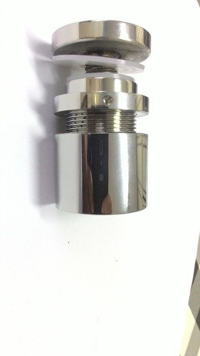 Prolongador botton aço inox p/ vidro guarda-corpo maciço