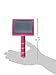 Oscar Frank Grand de Luxery Premium Plastic Handle Pet Slicker Brush, Large, Pink