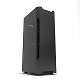 Phanteks Evolv Shift Mini ITX Case Small Footprint Multiple Orientations 360-Degrees of Accessibility Vertical Airflow Cases PH-ES217E_BK Black
