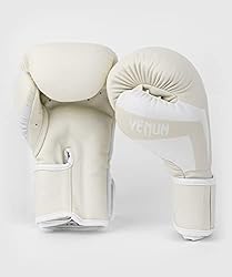 Venum Elite Boxing Gloves - White/White