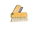 REDECKER Goat Hair/Natural Pig Bristle Laptop Brush with Oiled Beechwood Handle, 3-Inches - German Goat Hair Laptop Brush