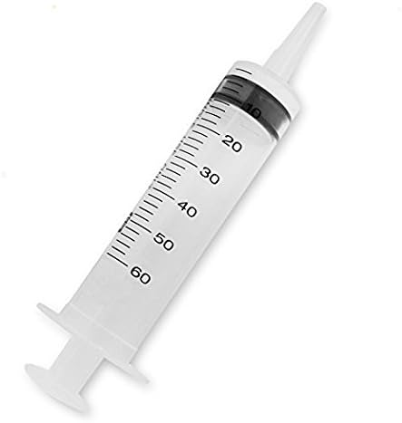 Shots Jumbo Syringes with Cap Set of 5, 60ml