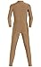 JustinCostume Kids Spandex Turtleneck Full Body Unitard Costume, 12, Dark Nude