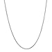 0.7mm Solid 925 Sterling Silver Box Chain Italian Crafted Necklace, 30