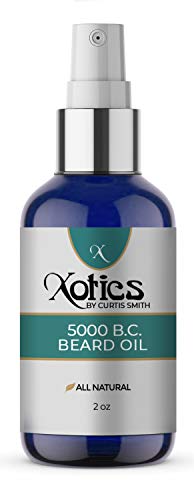 Xotics by Curtis Smith Beard Oil - Tuxedo- 2 oz | Professionally Formulated to Strengthen Hair & Promote Sustained Growth | Enhanced with Hempseed Oil, Shea Oil & Avocado Oil