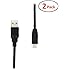 GearIT 2-Pack USB 2.0 Type A to Mini-B Cable (1 Foot / 0.3 Meters) Hi-Speed Mini USB Cable for Smartphones, Tablets, Digital Cameras, MP3 Players, GPS, Portable Hard Drive, Black