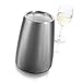 Vacu Vin Elegant Wine Cooler – Stainless Steel – Active Wine Bottle Chiller with Removable Cooling Sleeve – Keeps Wine Cold for Hours – Stylish Insulated Cooler for Tabletop & Gifting