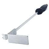 BIGSUNNY Ash Rake For Grills, Charcoal Grills Tool With Rack Lifter, Ash Tool