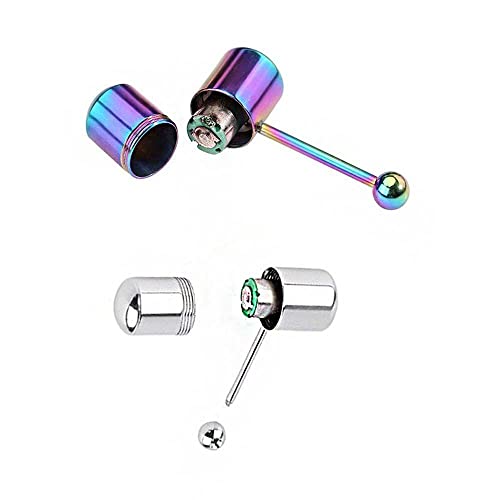vibrating tongue piercing jewelry Amazon.com: Bestvisse Stainless Steel Vibrating Tongue Ring Tongue Piercing  Ring Vibrating Tongue Piercing Body Jewelry Fashion Decoration, as shown,  Stainless Steel : Everything Else main image 1
