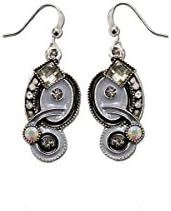Grey Oval Obsession Earrings
