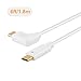 USB C to USB C Cable 5A Fast Charge, CableCreation 100W PD 6ft USB C to C Cable 480Mbps Data Sync, Compatible with New MacBook(Pro), Google ChromeBook Pixel, Galaxy S10 S9, Note 10, 1.8M/ White