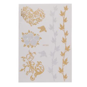 Bridal Indian Stylish Hair Tattoo Temporary Sticker Amazon In