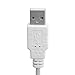 chenyang USB 3.1 Type C USB-C to Dual A Male Extra Power Data Y Cable for Cell Phone & Hard Disk 60cm White