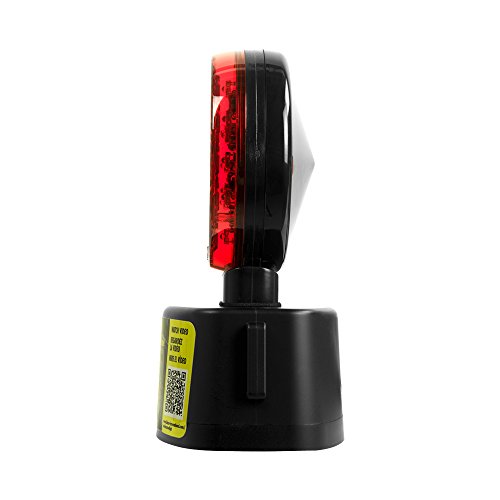 Blazer C6304 LED Round Wireless Towing Light Kit - Under 80-Inches - Red