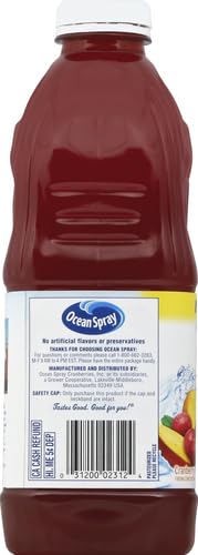 OCEAN SPRAY® DIET CRAN-MANGO™ CRANBERRY MANGO JUICE DRINK, 64 FL OZ BOTTLE (PACK OF 1)