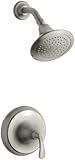 KOHLER K-T10276-4-BN Forte Rite-Temp Pressure-Balancing Shower Faucet Trim, Vibrant Brushed Nickel,One Size