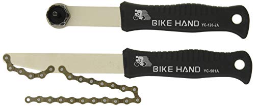 BIKE HAND(バイクハンド) シマノ(ロックリング)スプロケット取付/取り外しセット YC-501A/YC-126-2A-BK商品画像