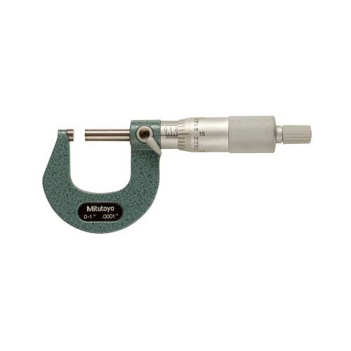 Mitutoyo 103-189 Series-103 Outside Micrometre with Ratchet Stop, 12"-13" Range, 0.001" Graduation
