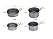 CiGuru CMA001 Portable Aluminum Camping Pan Picnic Pot Outdoor Cooking Setthumb 3