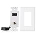 Cable Matters HDMI Wall Plate with Coax Outlet (Coax Wall Plate) in White