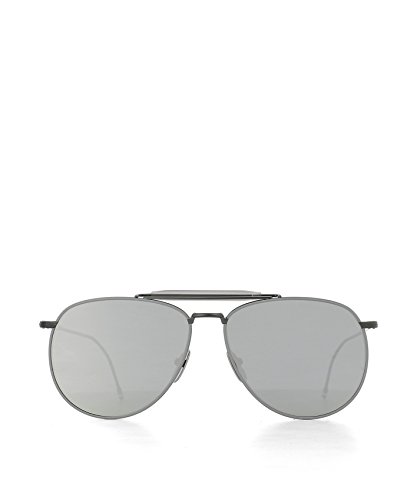 Thom Browne Men's Tb015ltdblkgry62 Grey Steel Sunglasses