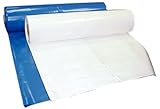 17' x 175' 7 Mil Husky Brand Shrink Wrap - White