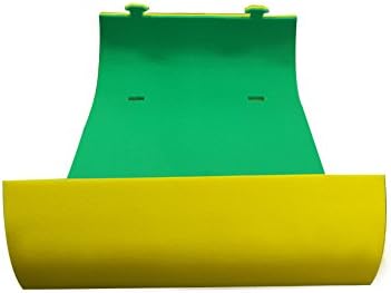 Floating Foam Pad Giant Aqua Float Mat Pool Water Toy Raft for Using in Pool/Beach/Lake(YellowGreen, 8.5ft x 2ft x 1.57")