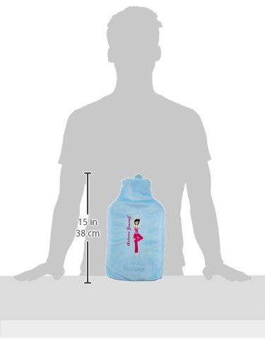 Spa Comforts Balance Yourself Water Bottle, Blue