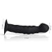 LILER Suction Cup Butt Anal Plug Prostate Massager - Body Safe Silicone - Best for Men, Women or Couples (Black)