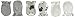 Carter's Unisex Baby Mitts 126g314, Assorted, 0-3