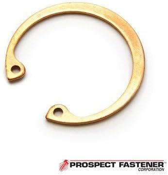 Rotor Clip HO-62BC .63 in. Diameter Internal Retaining Ring44.035 in. Thick Beryllium Copper Plain44; Pack - 10 Pieces