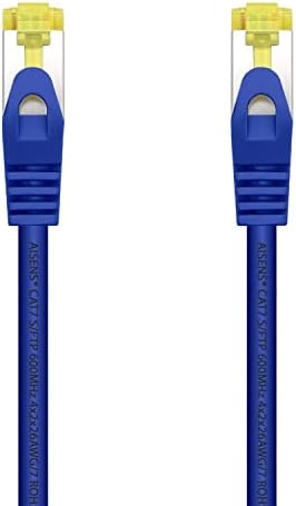 A146-0478 Cable de red latiguillo RJ45 LSZH Cat.7 600 MHz S/FTP PIMF AWG26, azul, 1.0m