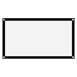 40 inch Projection Screen Foldable Projector 50 60