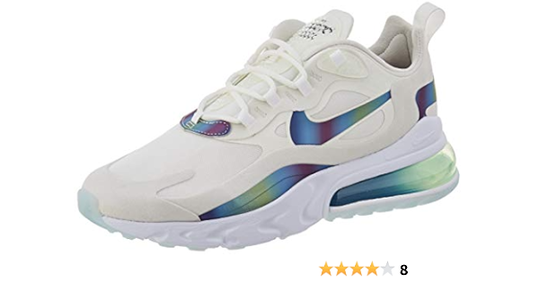 silver nike roshe with black swoosh shoes sale - 100 - Nike React Air Max  270 \