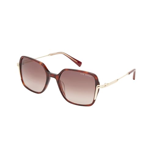 Ted Baker TWS246 Women's Trendy Oversized Square Sunglasses, Tort at Amazon